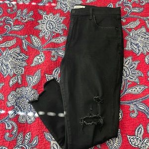 Abercrombie and Fitch Super Skinny Ankle High Rise